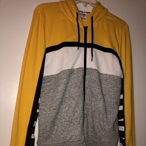 PINK full zip hoodie